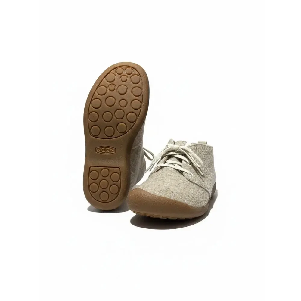 Keen Wool Blend Upper Taupe Mosey Derby Oxford Lace Up Size 9.5